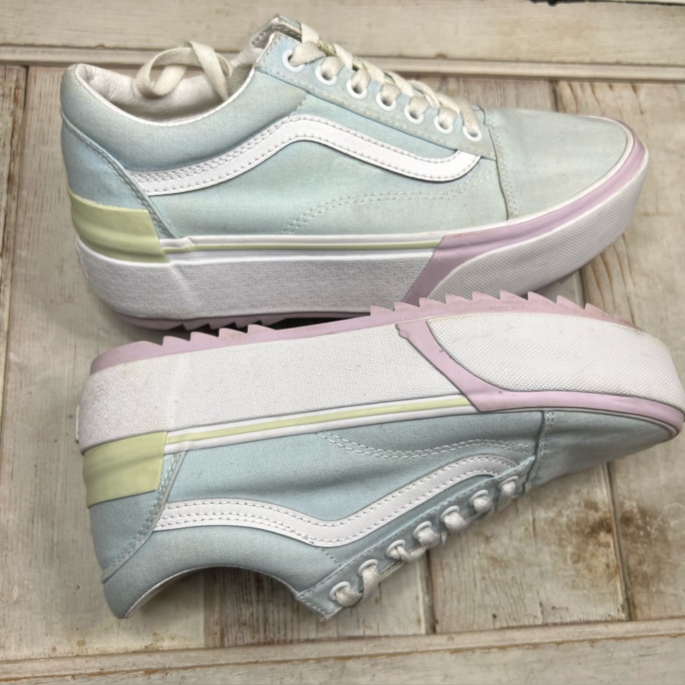 Vans Old Skool Stacked Platform Sneaker - Picture 6 of 13